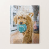 Goldendoodle Carry Dinner Bowl Puzzle (Vertikal)