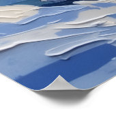 Goldendoodle Christmas Boat Holiday Poster (Ecke)