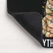 Goldendoodle Christmas I'm Fine Everything Is Fine Mousepad (Ecke)