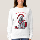 Goldendoodle Christmas Sweatshirt (Vorderseite)