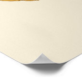 Goldendoodle Claddagh Poster (Ecke)