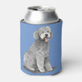 Goldendoodle Coozie Dosenkühler (Kanne Vorderseite)