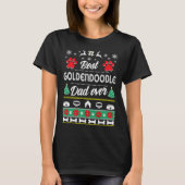 Goldendoodle Dad Ugly Christmas T-Shirt (Vorderseite)