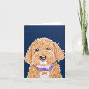 Goldendoodle Dankeskarte