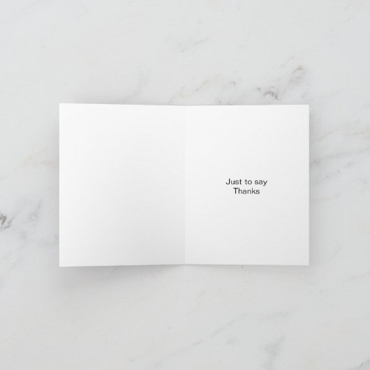 Goldendoodle Design Danke Karte (Innenseite)