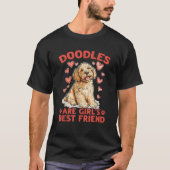 Goldendoodle Dog Breed Doodles Are A Girl s Best F T-Shirt (Vorderseite)