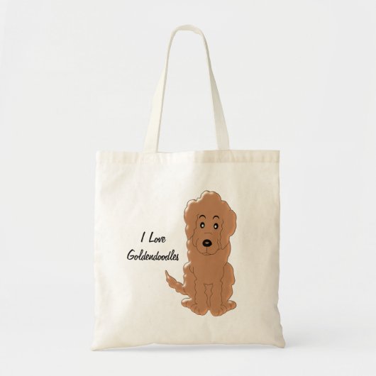 Goldendoodle Dog Design Tragetasche (Vorne)