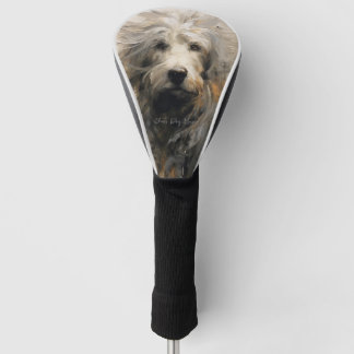 Goldendoodle Dog im Wind 001 - Yacobsen Derosa Golf Headcover