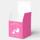 Goldendoodle Dog Kinderdusche Pink Girl Geschenkschachtel (Geöffnet)