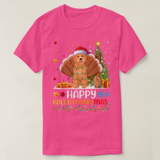 Goldendoodle Dog Lover Funny Goldendoodle HelloTha T-Shirt (Design vorne)