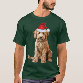 Goldendoodle Dog Lover Weihnachten T-Shirt