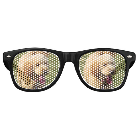 Goldendoodle Dog Partybrille (Vorderseite)