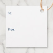 Goldendoodle Dog Playing Drums Geschenkanhänger (Rückseite)