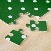 Goldendoodle Dog Playing Golf (Red whmk2) Niedlich Puzzle (Seite)