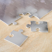 Goldendoodle Dog Riding Motorrad Weihnachten Puzzle (Seite)