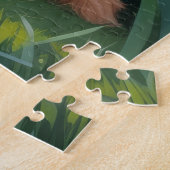 Goldendoodle Dog Spring Blumen Malerei Puzzle (Seite)