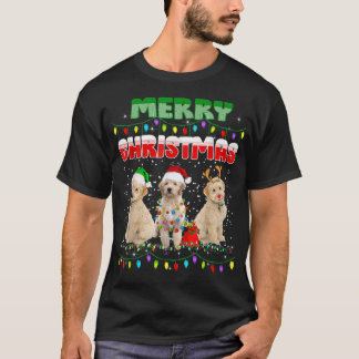 Goldendoodle Dog Tree Weihnachten Weihnachten Weih T-Shirt