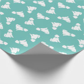 Goldendoodle Dog Welpenlabradoodle Geschenkpapier (Ecke)