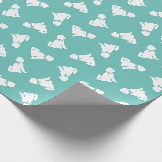 Goldendoodle Dog Welpenlabradoodle Geschenkpapier (Ecke)