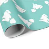 Goldendoodle Dog Welpenlabradoodle Geschenkpapier (Rolleneckpunkt)