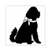 Goldendoodle Dog Welpenlabradoodle Gummistempel (Prägung)