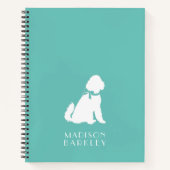 Goldendoodle Dog Welpenlabradoodle Notizblock (Vorderseite)