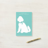 Goldendoodle Dog Welpenlabradoodle Post-it Klebezettel (Auf Schreibtisch)