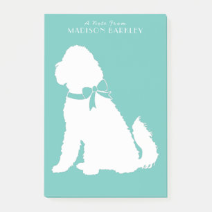Goldendoodle Dog Welpenlabradoodle Post-it Klebezettel