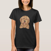 Goldendoodle Doodle Doodle Doodle Hund T-Shirt (Vorderseite)
