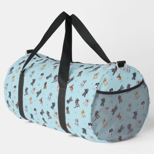 Goldendoodle DoodleMoji Duffle Bag (Rechte Ecke)