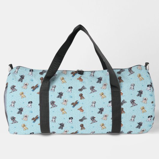 Goldendoodle DoodleMoji Duffle Bag (Rückseite)