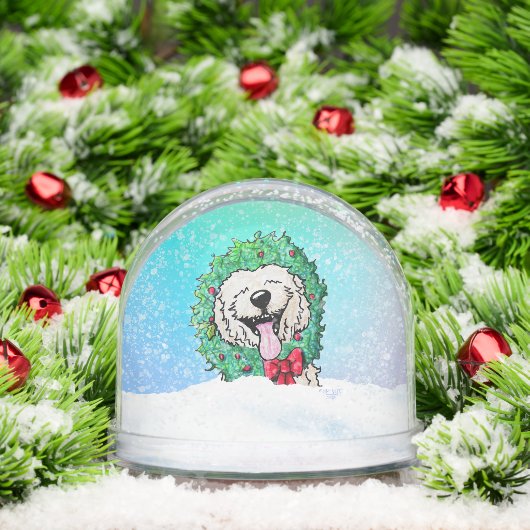 Goldendoodle DoodleMoji  Schneekugeln (Weihnachten)