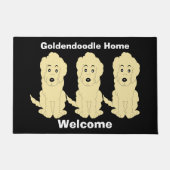Goldendoodle Doormat-Design Fußmatte (Vorderseite)