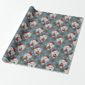 Goldendoodle-Feiertag Geschenkpapier (Ungerollt)
