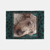 Goldendoodle Fleecedecke (Vorderseite (Horizontal))