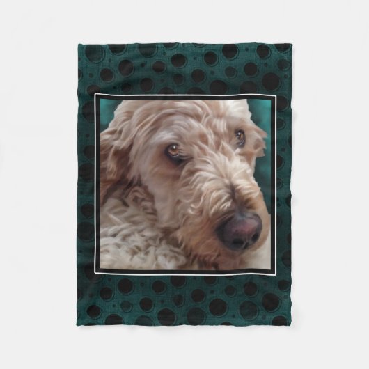 Goldendoodle Fleecedecke (Vorderseite)