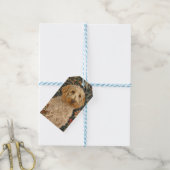 Goldendoodle Garden Tapestory Geburtstagsparty Geschenkanhänger (Mit Garn)