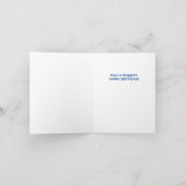 Goldendoodle Geburtstagskarte Karte (Innenseite)