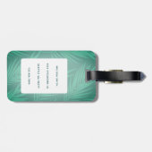 Goldendoodle-Gepäckmarke Gepäckanhänger (Rückseite horizontal)