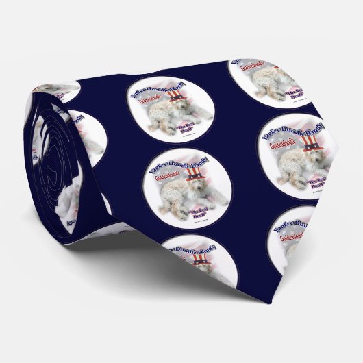 Goldendoodle Geschenke Krawatte (Gerollt)