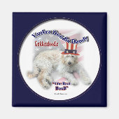 Goldendoodle-Geschenke Magnet (Vorne)