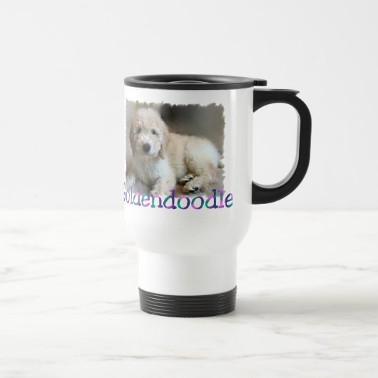 Goldendoodle-Geschenke Reisebecher (Rechts)