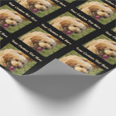 Goldendoodle Geschenkpapier (Ecke)