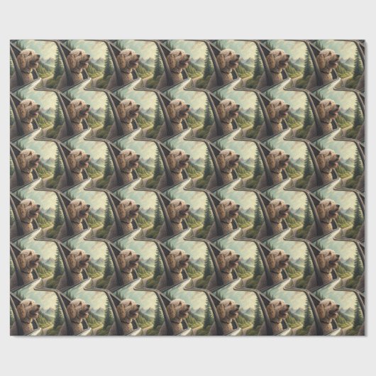 Goldendoodle-Geschenkpapier Geschenkpapier (Flach)