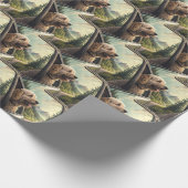 Goldendoodle-Geschenkpapier Geschenkpapier (Ecke)