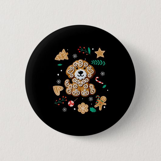 Goldendoodle Golden Doodle Ch Button (Vorderseite)