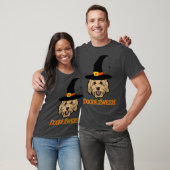 Goldendoodle Halloween Spooky Golden Doodle Doodle T-Shirt (Unisex)
