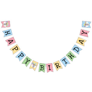 Goldendoodle Happy Birthday Party Jagdfahnen Wimpelkette
