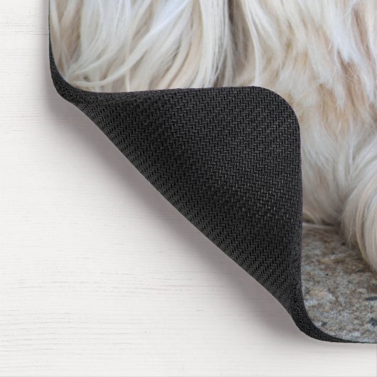 Goldendoodle-Hintergrund Mousepad (Ecke)