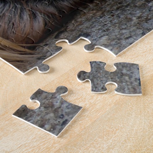 Goldendoodle-Hintergrund Puzzle (Seite)